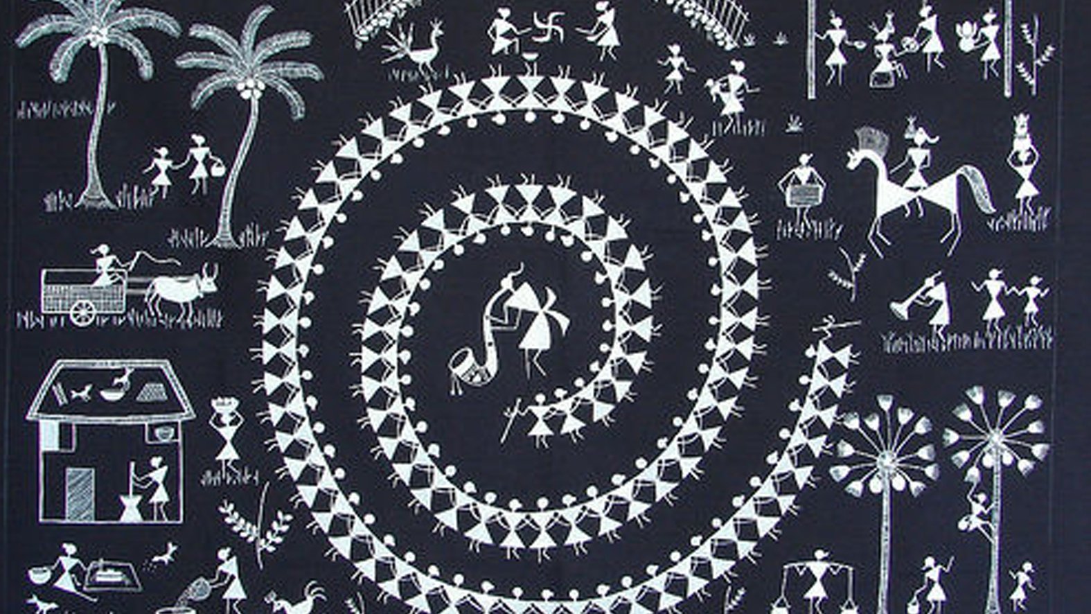 Pattern - All Things Maharashtra - The Warli Shirt