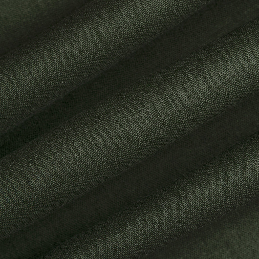 Arabian Green Pure Linen Half Sleeve Shirt