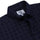 Navy Windowpane Check Button Down Cotton Shirt