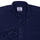 Indigo Blue Herringbone Denim Washed Regular Fit Shirt