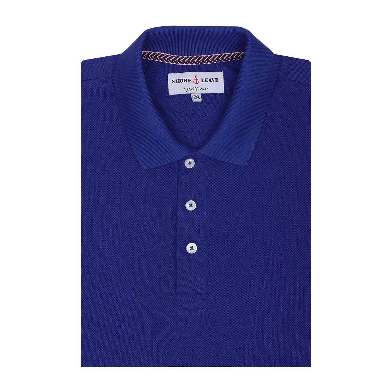 Royal Blue Premium Cotton Polo T-Shirt