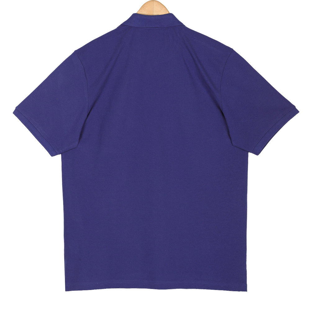 Denim Blue Premium Cotton Polo T-Shirt