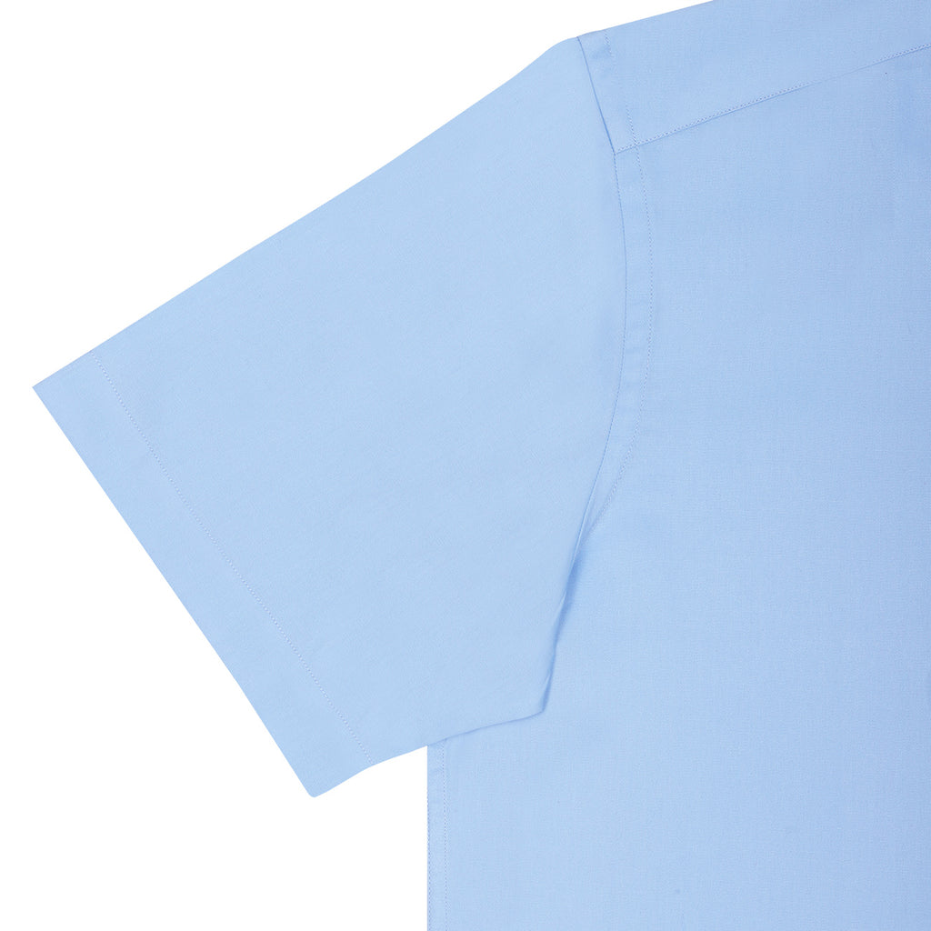 Sky Blue Twill Half Sleeve Shirt