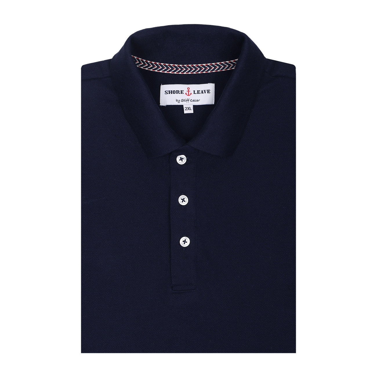 Midnight Blue Premium Cotton Polo T-Shirt