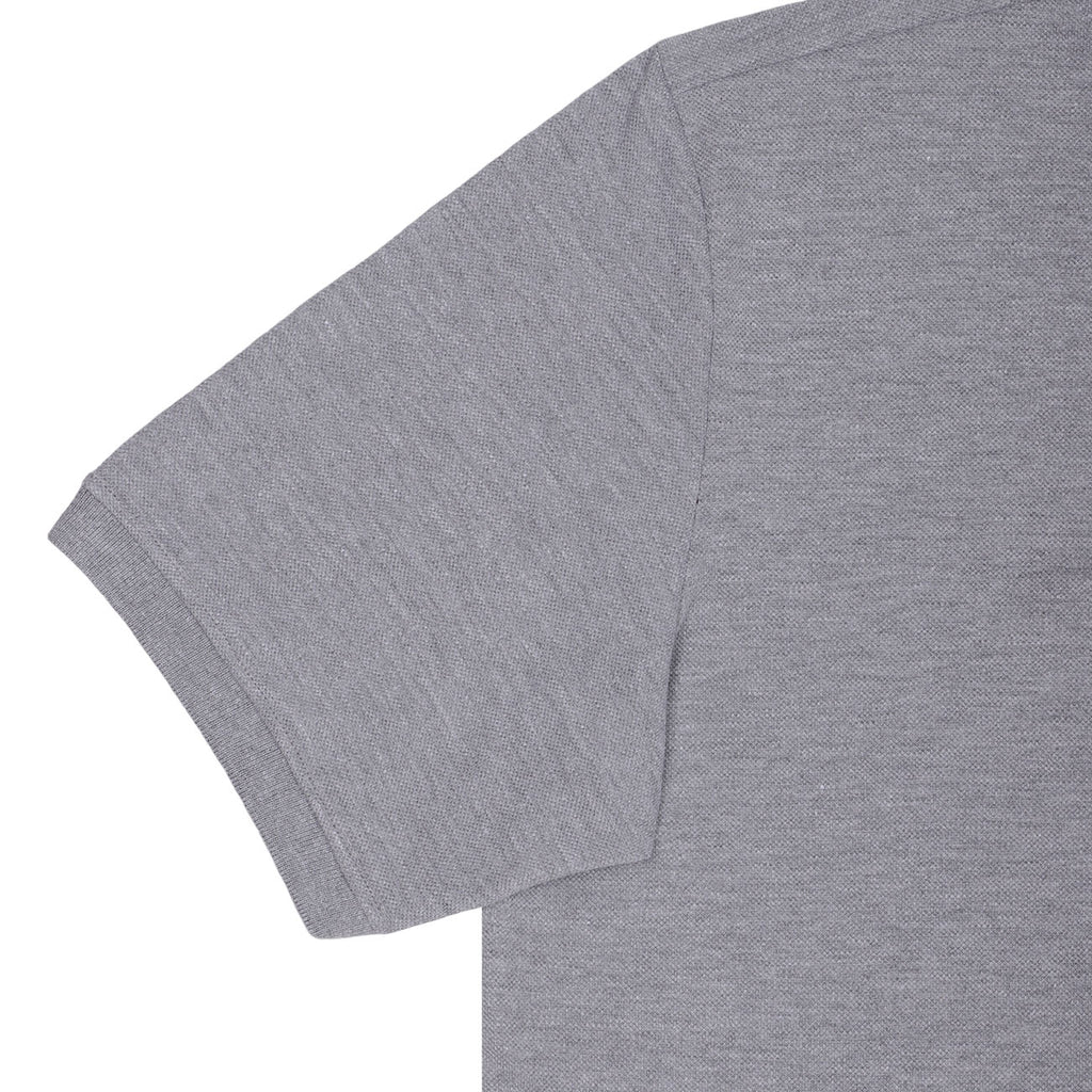 Harbor Grey Premium Cotton Polo T-Shirt