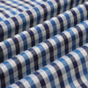 Timber Navy Gingham Check Button Down Cotton Shirt