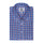 Jodhpur Blue Check Button Down Cotton Blend Shirt