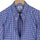 Jodhpur Blue Check Button Down Cotton Blend Shirt