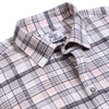 Gentle Pink Check Flannel Regular Fit Casual Shirt