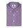 Purple Gingham Checks Button Down Cotton Blend Shirt