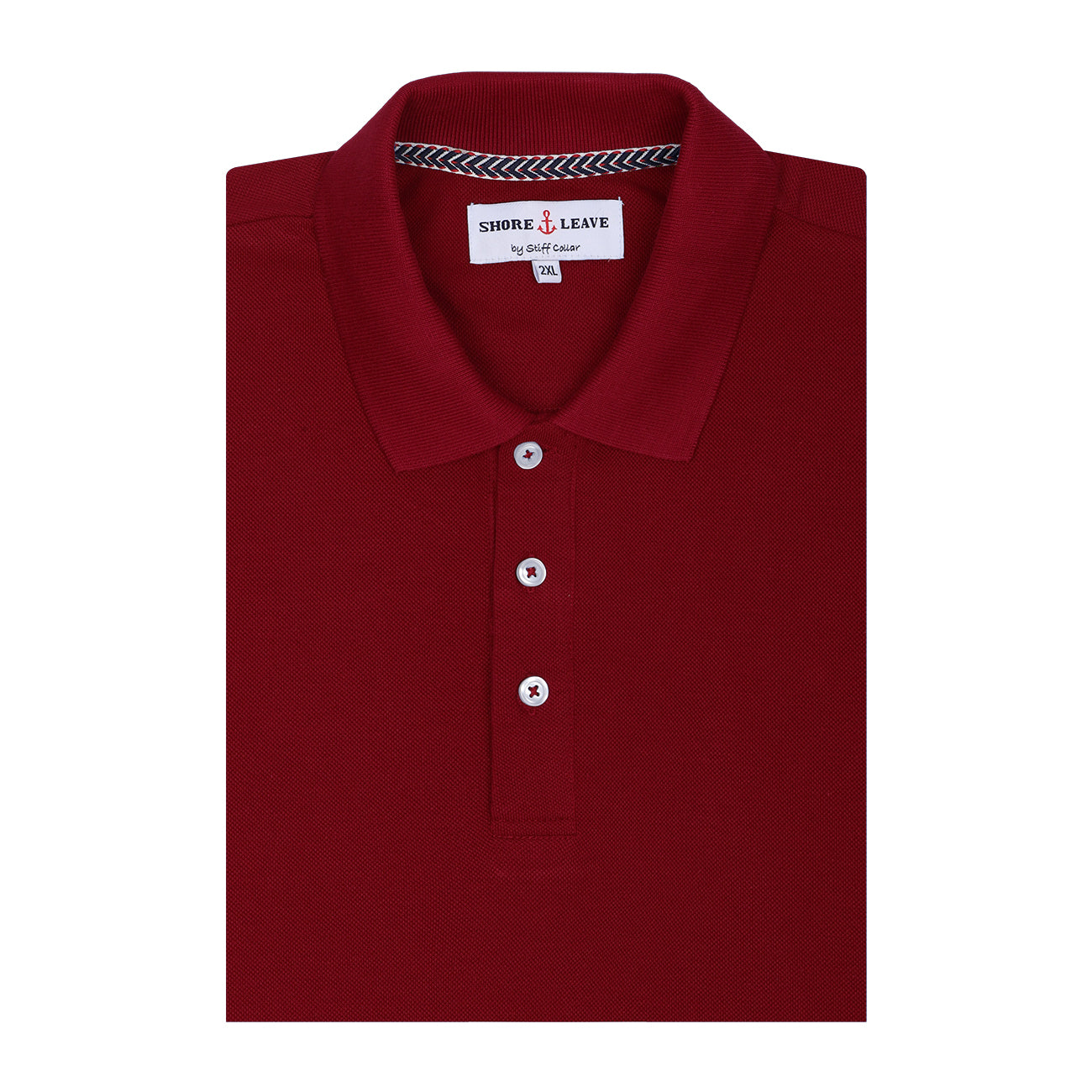 Milan Red Premium Cotton Polo T-Shirt