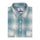 Shamrock Heavy Green Plaid Check Enzyme Washed Shirt