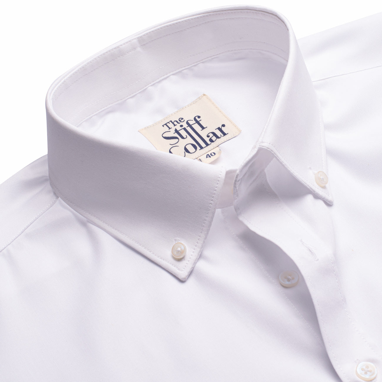 Original White Oxford Button Down Cotton Shirt