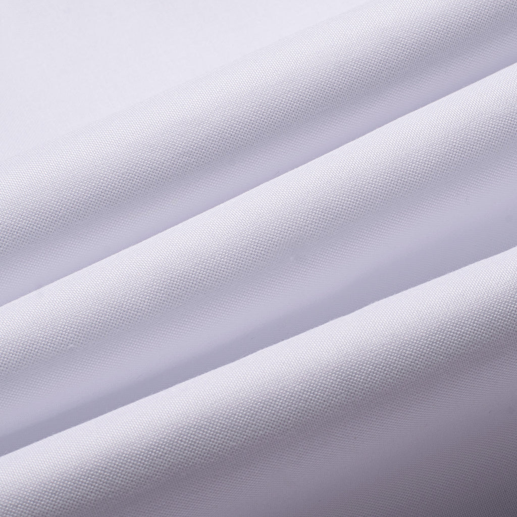 White Oxford 2 Ply Cotton Regular Fit Shirt cloth material.