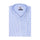 Signal Blue Gingham Checks Non-Iron Half Sleeve Shirt