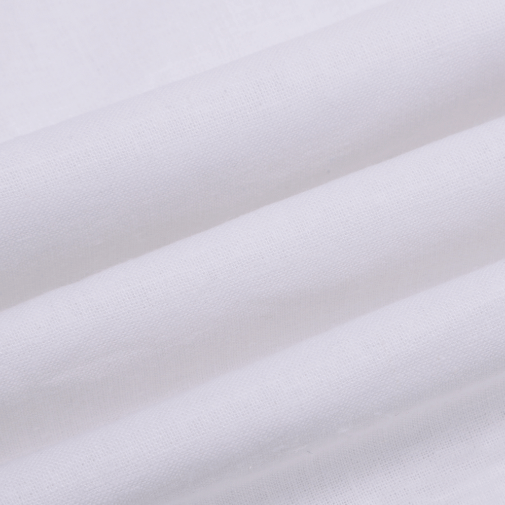 Natural White Cotton Linen Mandarin Collar Shirt – Thestiffcollar.com
